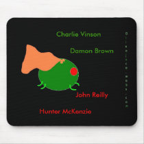 olivejuce Mousepad Super Olive Man