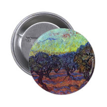 Olivenhain By Vincent Van Gogh Pinback Buttons