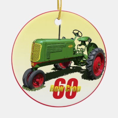 Oliver 60 Row Crop Christmas Ornament