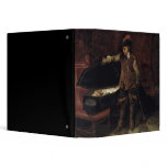 Oliver Cromwell  Opening the Coffin of Charles 3 Ring Binder