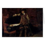 Oliver Cromwell  Opening the Coffin of Charles Cards