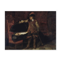 Oliver Cromwell  Opening the Coffin of Charles Post Cards