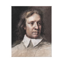Oliver Cromwell Portrait Gallery Wrap Canvas