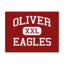 Oliver - Eagles - Middle - Broken Arrow Oklahoma postcards