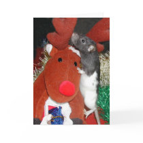 Oliver meets Rudolf cards by rattycorner Oliver meets Rudolf cards