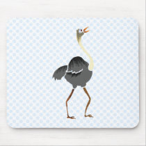 Oliver Ostrich mousepads