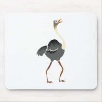 Oliver Ostrich mousepads