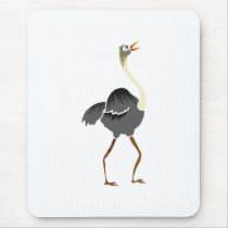 Oliver Ostrich mousepads