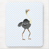 Oliver Ostrich mousepads