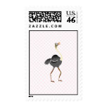 Oliver Ostrich postage