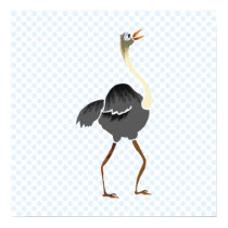 Oliver Ostrich posters