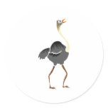 Oliver Ostrich stickers
