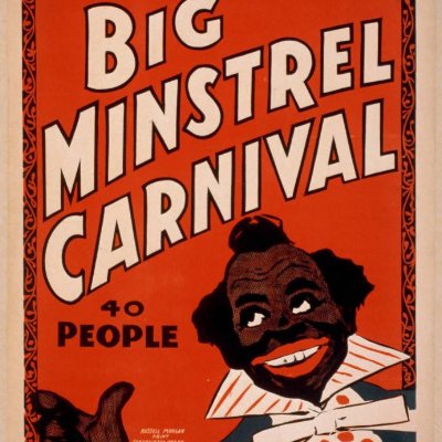 Oliver Scott's Big Ministrels Carnival, 40 people apron