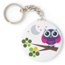 oliver, the owl key chains
