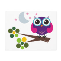 oliver, the owl postcards by sandygrafik oliver, the owl postcards