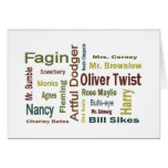 Oliver Twist Characters Card
