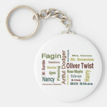 Oliver Twist Characters Keychain