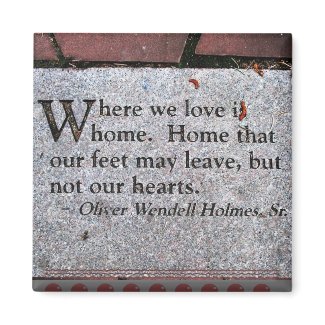 Oliver Wendell Holmes Quote Magnet magnet