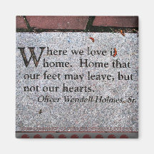 Oliver Wendell Holmes Quote Magnet