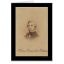 Oliver Wendell Holmes Signed Card 1875