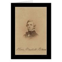 Oliver Wendell Holmes Signed Card 1875