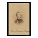 Oliver Wendell Holmes Signed Card 1875 posters