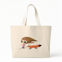 Olivia and Cheddar the Fox bags