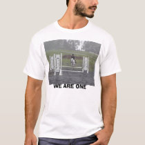 Olivia and Eyore, WE ARE ONE t-shirts