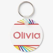 Olivia keychains by names_by_willow Olivia keychains