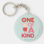 Olivia - One of a Kind Basic Round Button Keychain