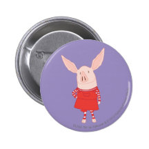 Olivia Standing Pinback Button