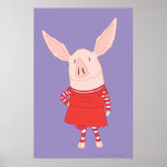 Olivia Standing Poster