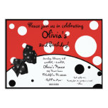 Olivia The Pig Inspired Invitation