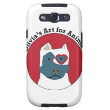 Olivia's Art for Animals Logo Samsung Galaxy SIII Cover