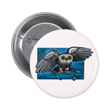 Olivina Owl Pins