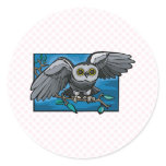 Olivina Owl Sticker