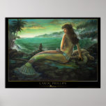 olivine- hawaiian mermaid poster carol phillips