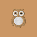 Ollie Baby Owl Hoodie embroidered shirts