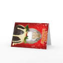 Ollie Holiday Pudding - Rabbit Bunny Bunnies xmas cards by RabbitBunnies Ollie Holiday Pudding - Rabbit Bunny Bunnies xmas cards
