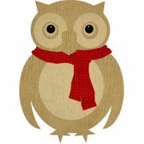 Ollie the Owl Ornament photo sculptures