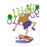 ollie up Postcard
