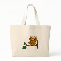 Olly Owl Canvas Bags