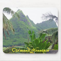 Olo'mana Mountain mouse pad mousepads by marcya7 Olo'mana Mountain mouse pad mousepads