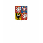 Olomouc, Czech Republic with coat of arms t-shirts