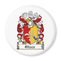 Olsen Family Crest magnets