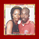 Olubode Gbadamosi & Kehinde Sotonnade wedding magnets