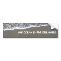 olymic penn. 027, the ocean is for dreamers bumper stickers