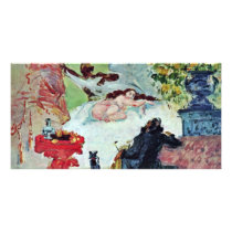 Olympia By Paul Cézanne (Best Quality) Picture Card