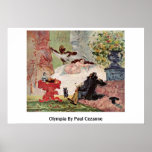 Olympia By Paul Cezanne Posters