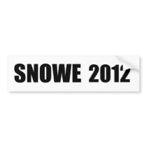 OLYMPIA SNOWE BUMPER STICKERS